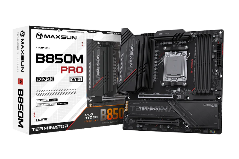 MS-Terminator B850M PRO DARK WIFI