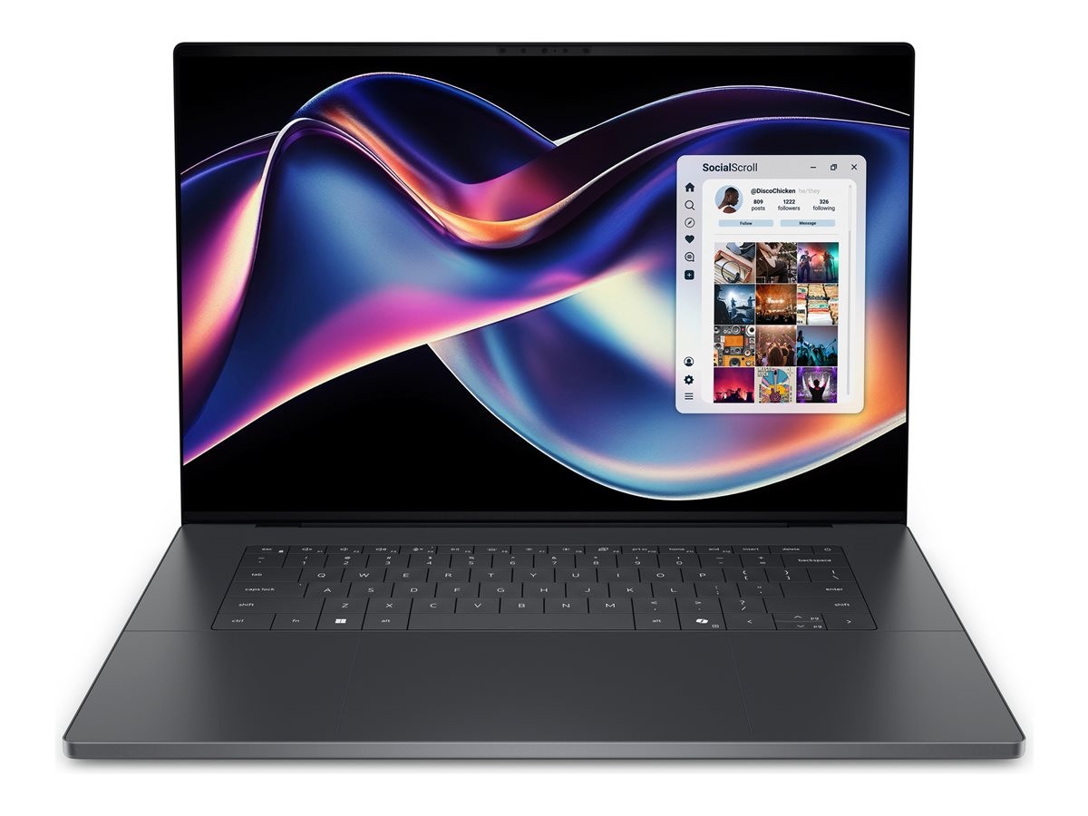 Notebook Dell XPS 16 Ultra X7 358H/32GB/1TB/16" 2K 120Hz/BacklitKB/Win11Pro