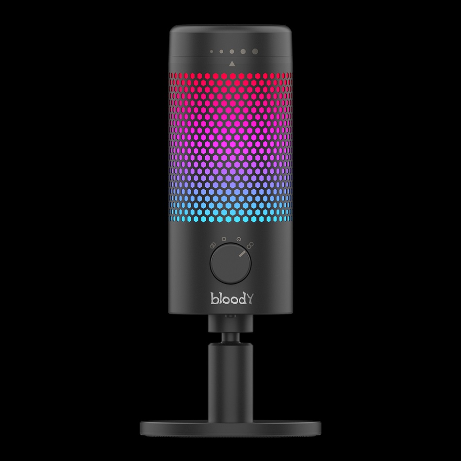 Microphone A4 Bloody GM50Pro RGB Black