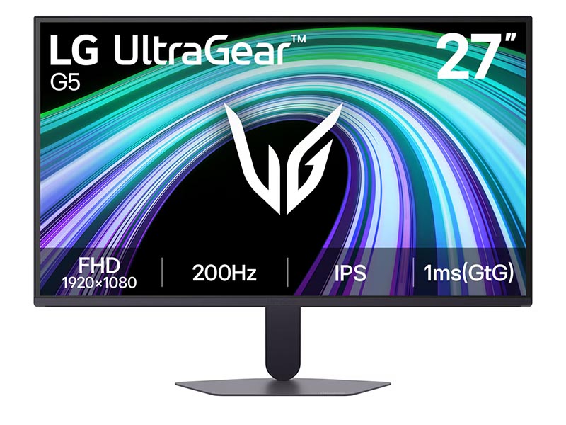 Monitor 27" LG 27G523B-B UltraGear Gaming IPS FHD, 200Hz, 1ms, HDMI, DP, FreeSync, G-Sync