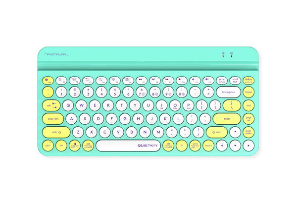 Keyboard A4 FBK30 Dual Mode Wireless & Bluetooth Avocado