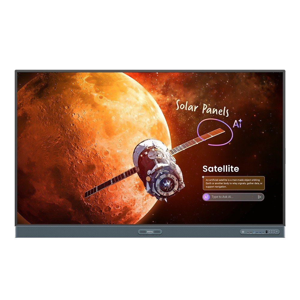 Interactive Flat Panel BenQ 75" RP7505 Pro Education w/Wi-Fi Dongle Android