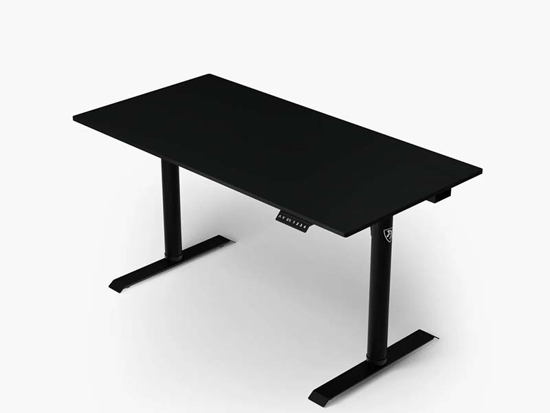 Gaming Desk Arozzi Arena Nordico Electric Height Adjustment w/Full-surface Mouse Pad Black