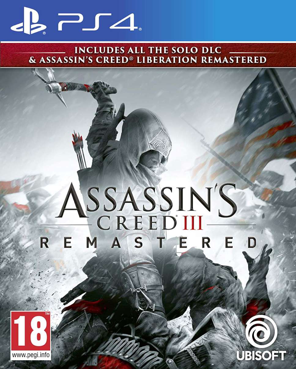 Game PS4 - Assassins Creed III Remastered + Liberation Remastered