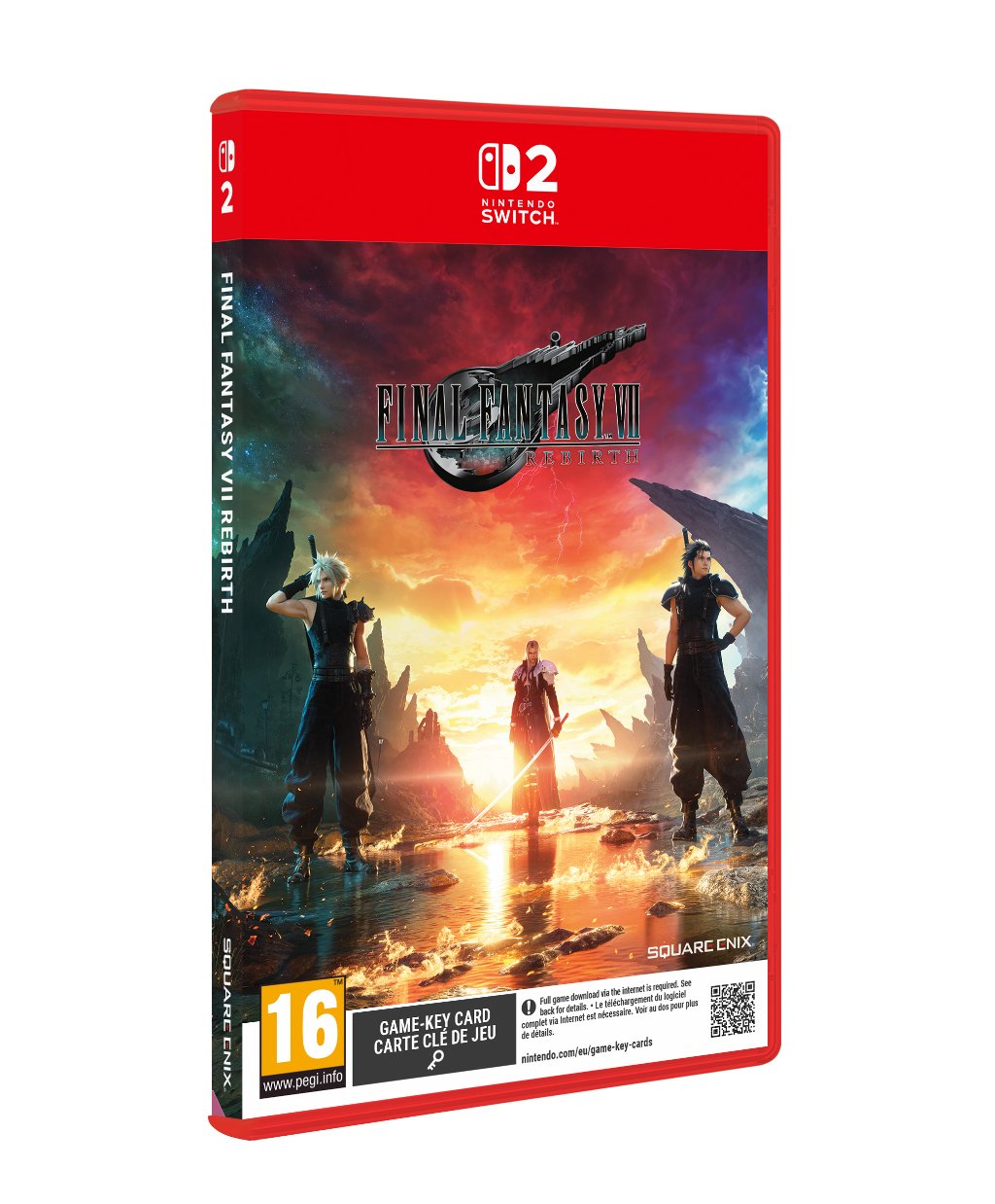 Game Nintendo 2 - Final Fantasy VII Rebirth Day 1 Edition + MTG Promo Card (Game-Key)