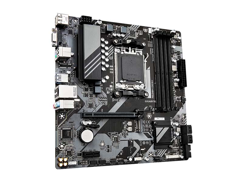 MB Gigabyte A620M DS3H AM5 DDR5 7600MHz OC/SATA3/M.2/Gbit LAN/PCIe 4.0/HDMI/DP