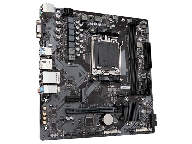 MB Gigabyte A620M S2H AM5 DDR5 6400MHz OC SATA3 M.2 USB 3.2 GBit LAN PCIe 4.0 HDMI/DP/VGA