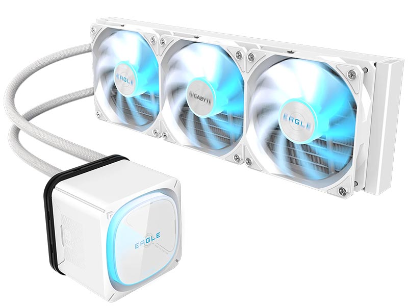 Cooler Liquid Gigabyte EAGLE 360 ICE White ARGB All Intel/AMD