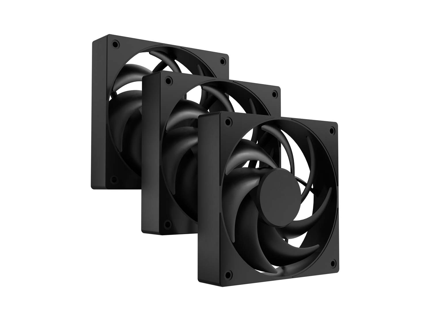 Case Fan 120x120x25 Fury Sai S12 (3 in 1) 1500rpm Black