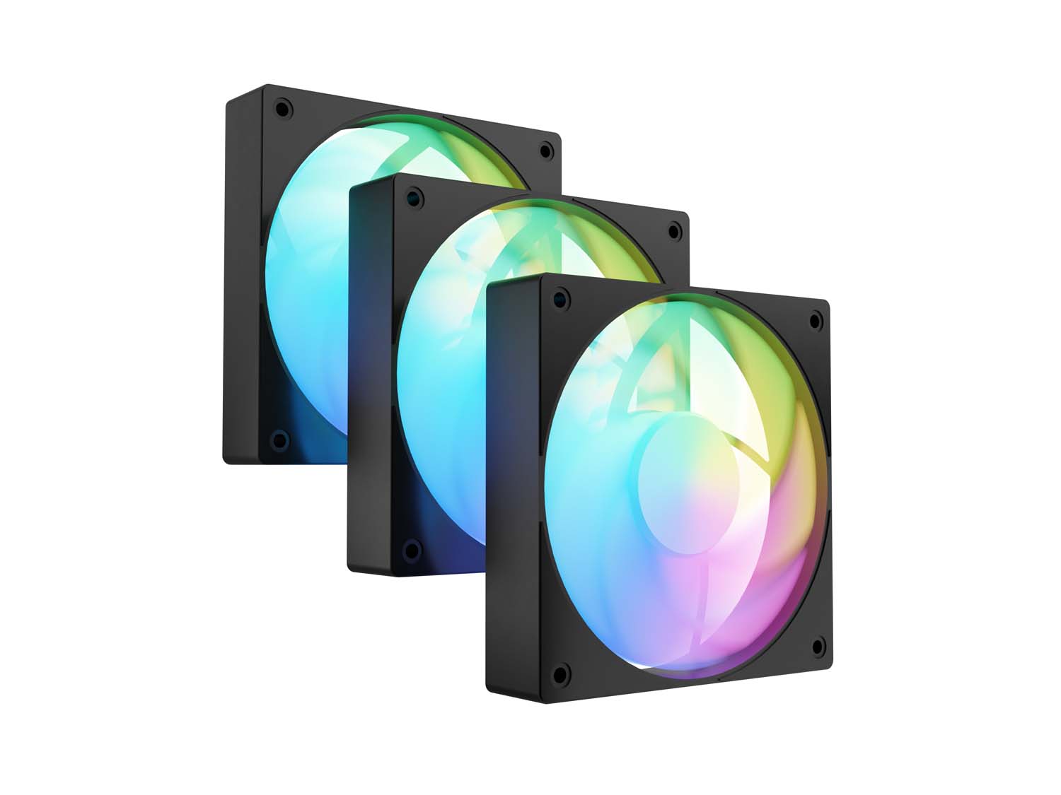 Case Fan 120x120x25 Fury Sai S12 ARGB (3 in 1) 1500rpm Black