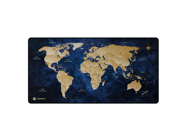 Mouse Pad Natec World Deep Blue 800x400mm