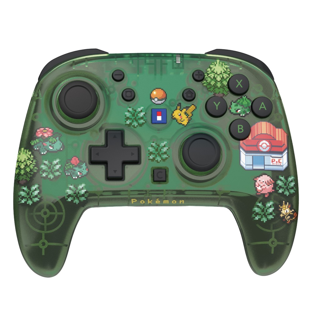 Nintendo Switch 2 Controller Wireless HORIPAD Turbo (Pixel Green) w/TMR Sticks