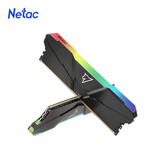 DIMM 16GB DDR4 3200Mhz Netac Shadow CL16 RGB Kit (2x8GB)