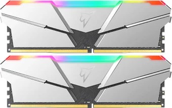 DIMM 16GB DDR4 3600Mhz Netac Shadow CL16 RGB Silver (2x8GB)