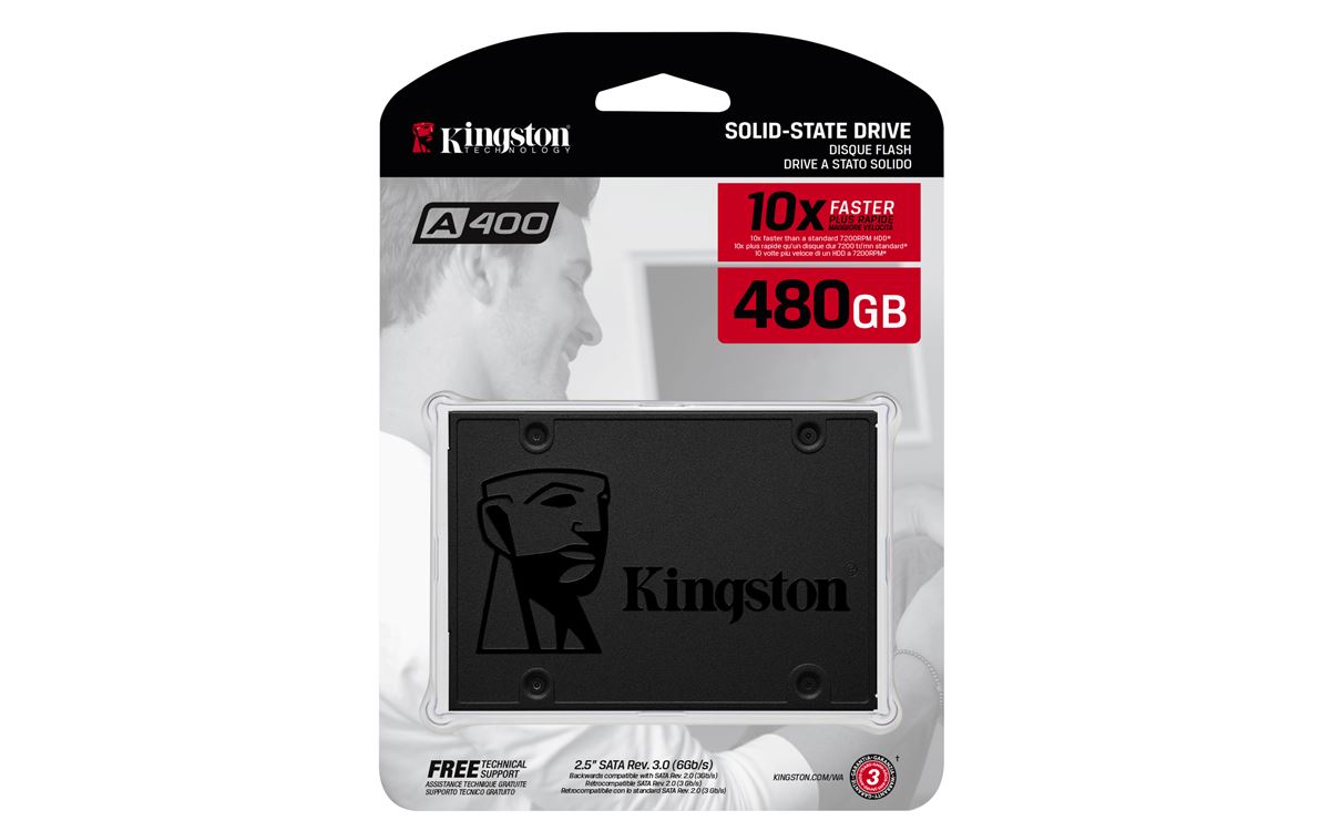 SSD 480GB KIN A400 Series 2.5" SATA3