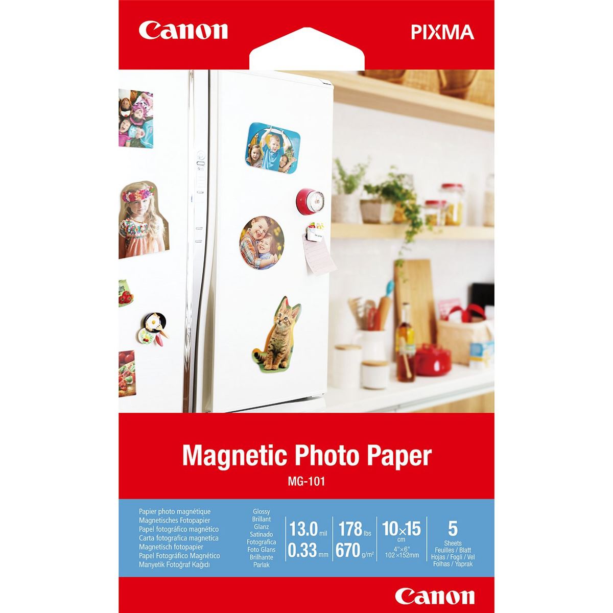 SUP PAPER CAN Magnetic 10x15 MG101 5sh
