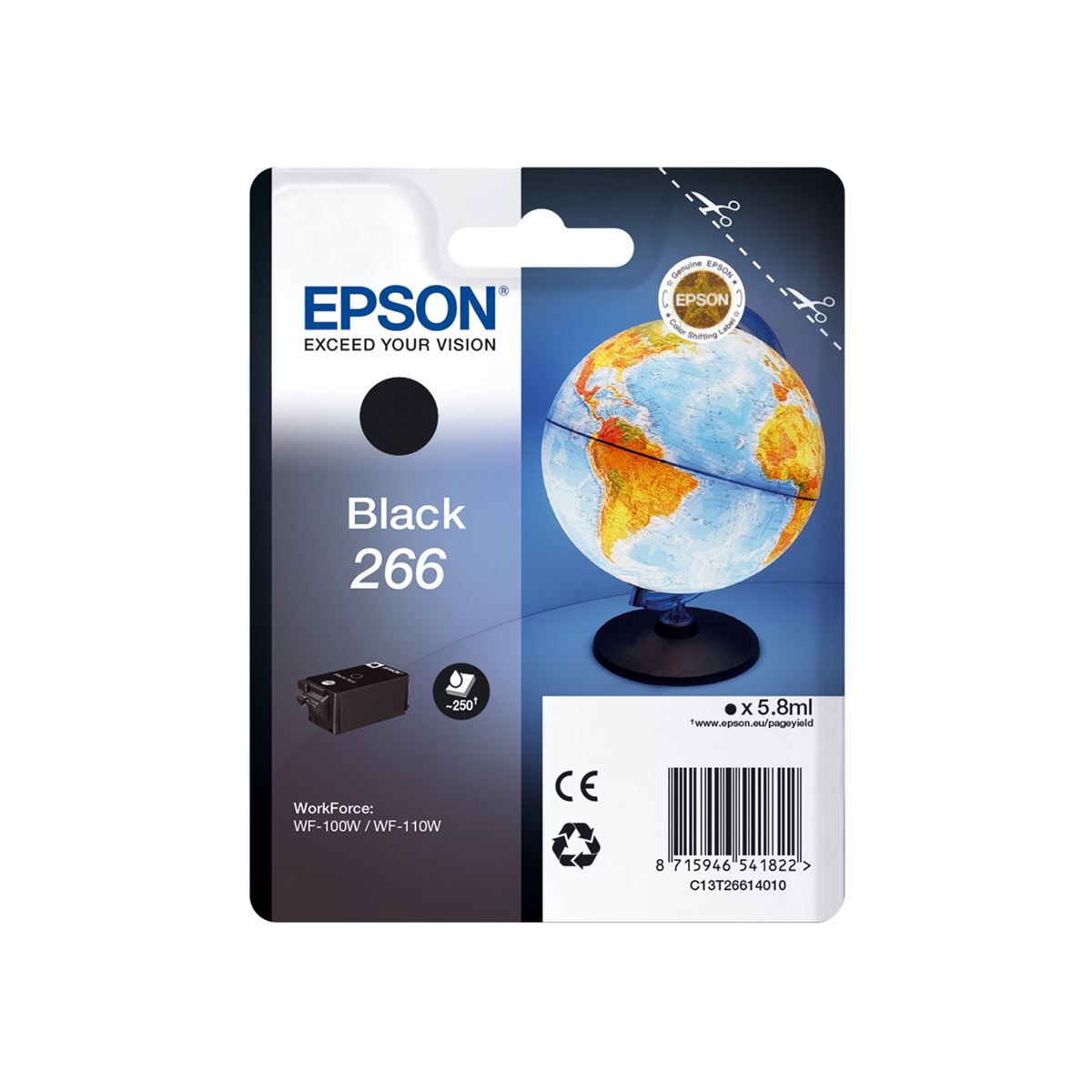 SUP INK EPSON GLOBE 266 BLACK