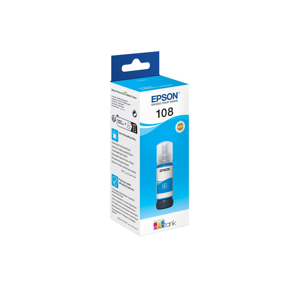 SUP INK EPS EcoTank 108 Cyan