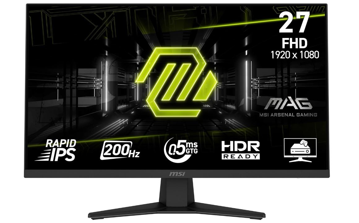 Monitor 27 MSI MAG 274F IPS FHD, 0,5ms, 200Hz, HDMI, DP