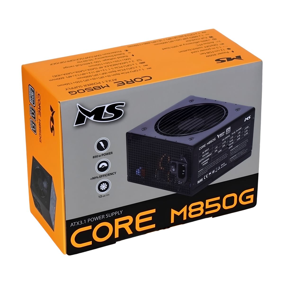 PSU MS CORE M850G ATX3.1