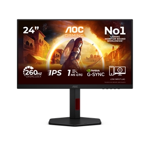 Monitor 24 AOC 24G4ZR IPS Gaming 260Hz HAS 130mm