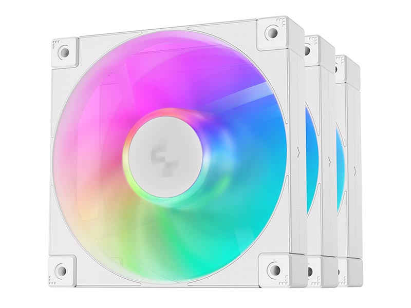 Case Fan 120x120x25 Deepcool FD12 ARGB (3 in 1) 2050rpm Super Silent LED White