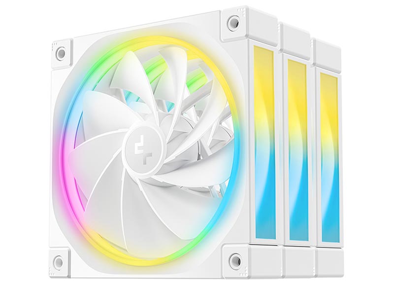 Case Fan 120x120x25 Deepcool FL12R ARGB (3 in 1) 2150rpm Super Silent LED White
