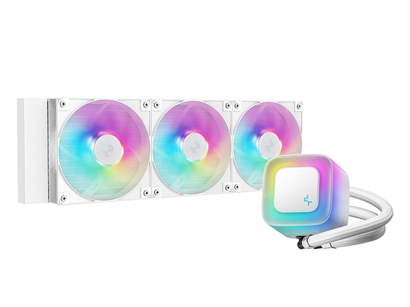 Cooler Liquid Deepcool LE360 V2 ARGB Sockets All Intel/AMD White