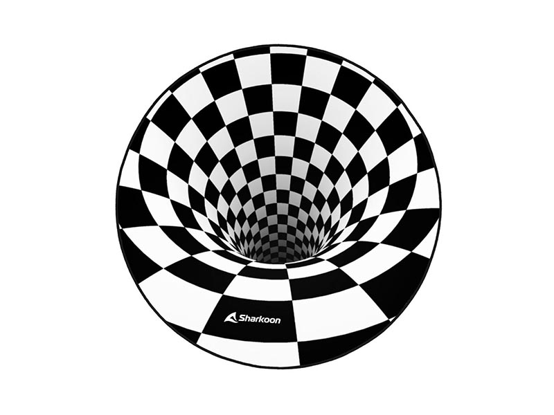 Floor Mat Sharkoon SKILLER SFM12 Gaming 120cm 3D Vortex