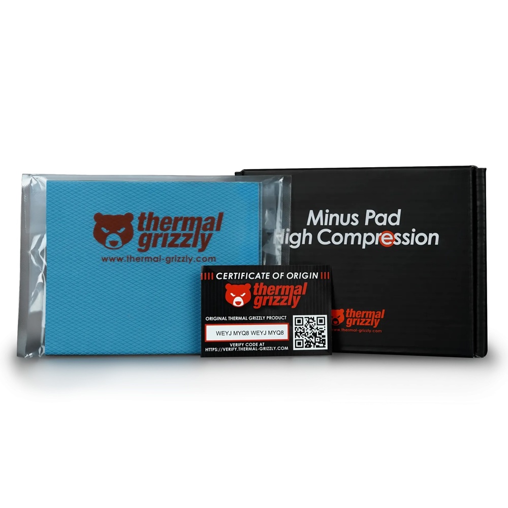 Thermal Pad Minus Pad High Compression Thermal Grizzly - 120x100x3 mm 2pcs