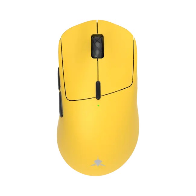 Mouse White Shark Gaming Tor 12000dpi Wireless RGB Yellow