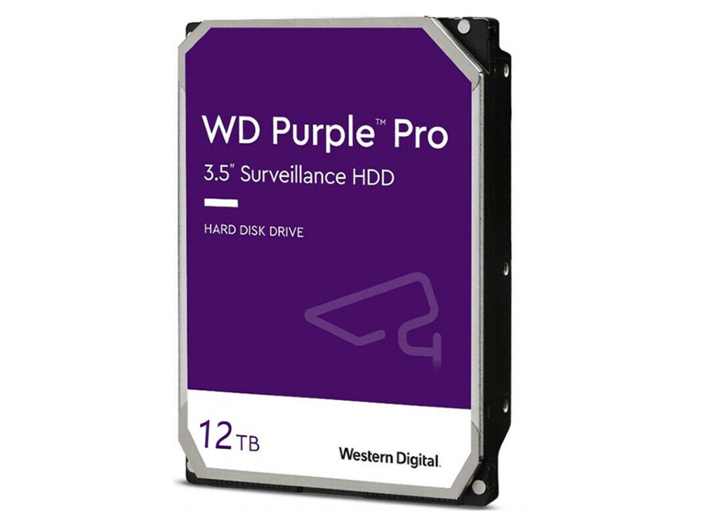 HDD 3.5" 12TB Western Digital WD Purple Pro Surveillance SATA3 7200rpm 512MB WD122PURP