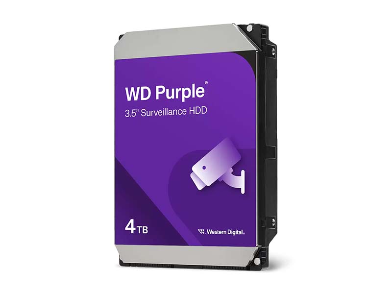 HDD 3.5" 4TB Western Digital WD Purple Surveillance SATA3 128MB WD44PURZ