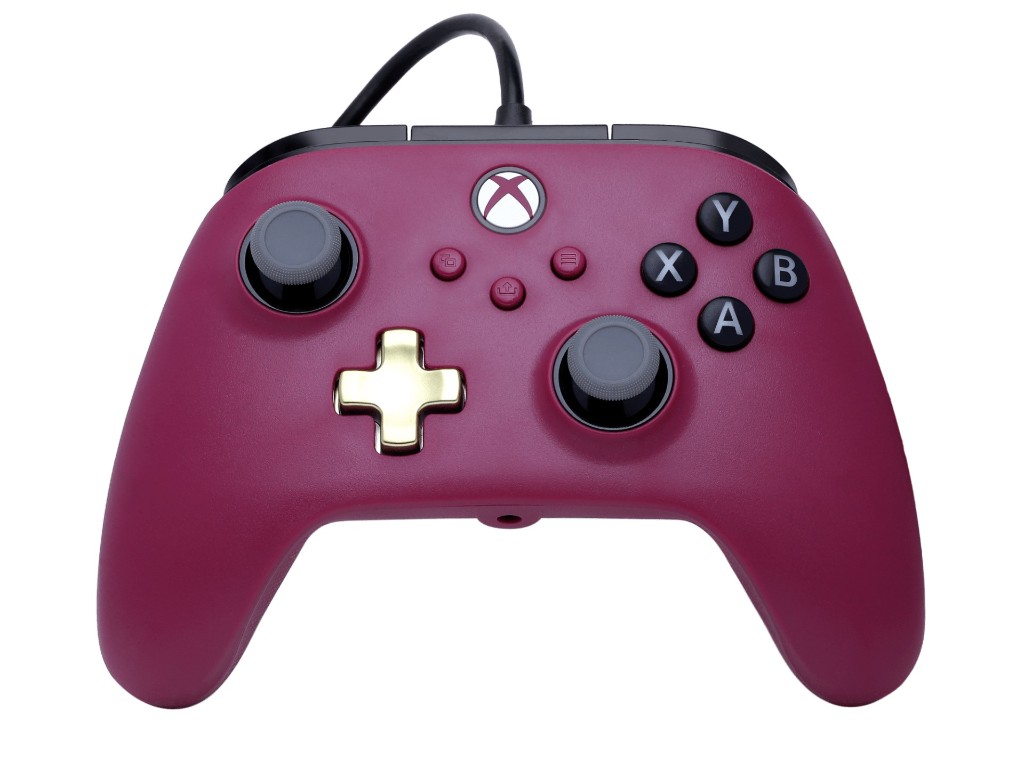Controller PowerA Wired Advantage Plus for XBOX/XBSX/PC - Ruby